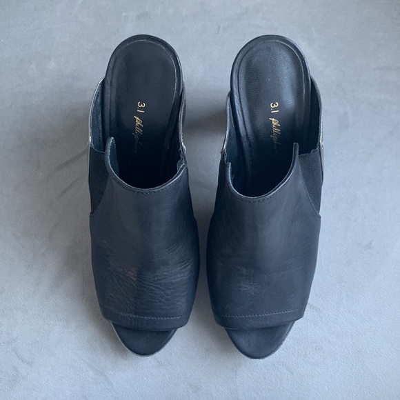 3.1 Phillip Lim Leather Mules - Picture 2 of 8